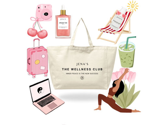 JENA'S WELLNESS TRIBE TOTE BAG