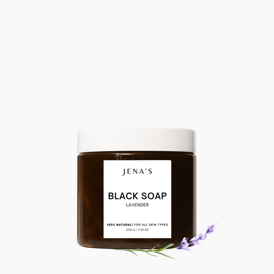 LAVENDER BLACK SOAP - JENA'S Cosmetics